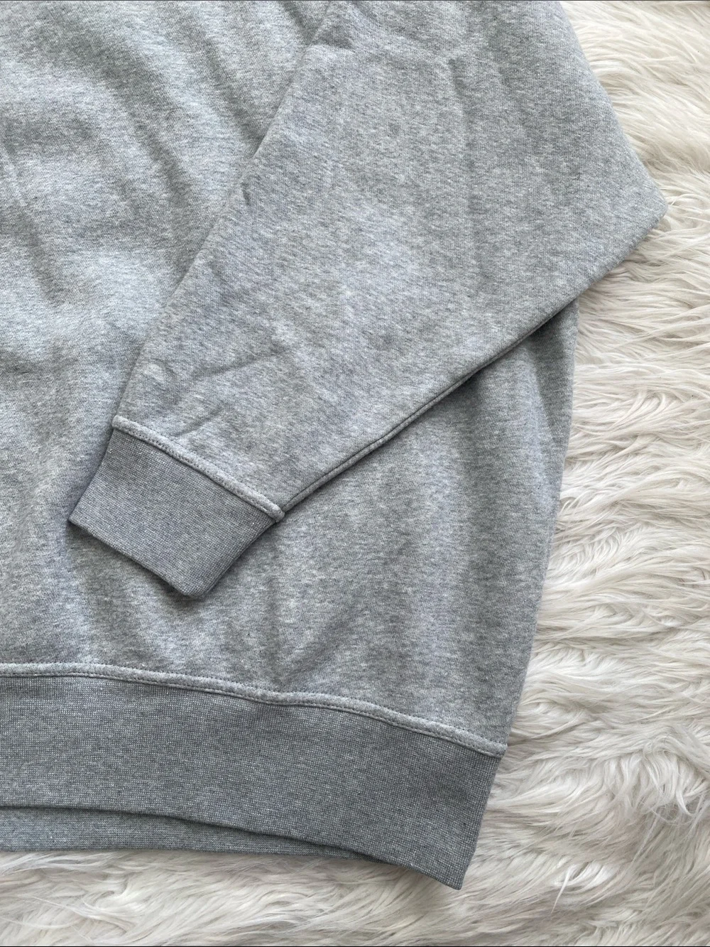 Nike | Oversized Crewneck Sweatshirt with White Swoosh